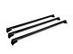 Rhino-Rack Heavy Duty RCL 3-Bar Backbone Roof Rack; Black (18-24 Jeep Wrangler JL 4-Door w/ Hard Top)