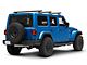 Rhino-Rack Heavy Duty RCL 3-Bar Backbone Roof Rack; Black (18-24 Jeep Wrangler JL 4-Door w/ Hard Top)