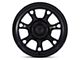 Black Rhino Etosha Matte Black Wheel; 17x8.5 (18-24 Jeep Wrangler JL)