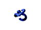 Moose Knuckle Offroad Jowl Split Shackle 5/8 / Mohawk 2.0 x 5/8 Receiver Combo; Black Lung/Blue Balls