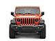 Raxiom High Output LED Headlights with Angel Eye DRL; Black Housing; Clear Lens (18-24 Jeep Wrangler JL)