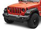 Raxiom High Output LED Headlights with Angel Eye DRL; Black Housing; Clear Lens (18-24 Jeep Wrangler JL)