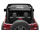 Jeep Licensed by TruShield Sun Shade (07-18 Jeep Wrangler JK 2-Door)