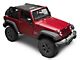 Jeep Licensed by TruShield Sun Shade (07-18 Jeep Wrangler JK 2-Door)