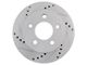 Ceramic Performance Brake Rotor, Pad and Drum Kit; Front and Rear (1999 Jeep Wrangler TJ w/ 3-Inch Cast Rotors; 00-01 Jeep Wrangler TJ)
