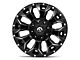 18x9 Fuel Wheels Assault & 35in NITTO All-Terrain Ridge Grappler A/T Tire Package; Set of 5 (18-24 Jeep Wrangler JL)