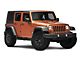 17x9 Fuel Wheels Assault & 35in Gladiator Mud-Terrain X-Comp M/T Tire Package; Set of 5 (07-18 Jeep Wrangler JK)