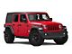 18x9 Fuel Wheels Assault & 35in Milestar All-Terrain Patagonia AT/R Tire Package; Set of 5 (18-24 Jeep Wrangler JL)