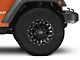 17x9 Fuel Wheels Assault & 34in NITTO All-Terrain Ridge Grappler A/T Tire Package; Set of 5 (07-18 Jeep Wrangler JK)