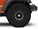 17x9 Mammoth D Window & 35in Ironman Mud-Terrain All Country Tire Package; Set of 5 (07-18 Jeep Wrangler JK)