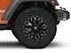 18x9 Fuel Wheels Assault & 33in BF Goodrich All-Terrain T/A KO Tire Package; Set of 5 (07-18 Jeep Wrangler JK)