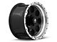 17x9 Mammoth 8 & 33in Milestar All-Terrain Patagonia AT/R Tire Package; Set of 5 (07-18 Jeep Wrangler JK)