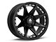 17x9 Mammoth Type 88 & 35in Gladiator Mud-Terrain X-Comp M/T Tire Package; Set of 5 (07-18 Jeep Wrangler JK)