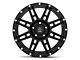 18x9 Mammoth Vader & 33in Milestar All-Terrain Patagonia AT/R Tire Package; Set of 5 (18-24 Jeep Wrangler JL)