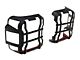 RedRock ABS Tail Light Guard; Textured Black (18-24 Jeep Wrangler JL w/ Factory LED Tail Lights)