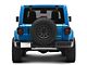 RedRock ABS Tail Light Guard; Textured Black (18-24 Jeep Wrangler JL w/ Factory LED Tail Lights)