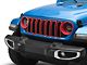 RedRock Grille Inserts; Red (2024 Jeep Wrangler JL Rubicon, Sahara)