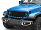 RedRock Grille Inserts; Black (2024 Jeep Wrangler JL Rubicon, Sahara)