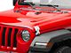 RedRock Billet Hood Catch Kit; White (07-24 Jeep Wrangler JK & JL)