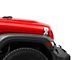 RedRock Billet Hood Catch Kit; White (07-24 Jeep Wrangler JK & JL)