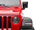 RedRock Billet Hood Catch Kit; White (07-24 Jeep Wrangler JK & JL)