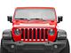 RedRock Billet Hood Catch Kit; White (07-24 Jeep Wrangler JK & JL)