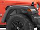 DV8 Offroad Front Aluminum Inner Fenders; Black (18-24 Jeep Wrangler JL)