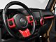 RedRock Interior Trim Kit; Red (11-18 Jeep Wrangler JK)