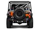 Barricade Trail Force HD Rear Bumper with Roof Rack; Textured Black (07-18 Jeep Wrangler JK 4-Door)