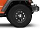 17x9 Rough Country Steel & 33in Milestar All-Terrain Patagonia AT/R Tire Package; Set of 5 (07-18 Jeep Wrangler JK)