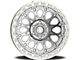 Fittipaldi Offroad FB153 Gloss Silver Machined with Machined Ring Wheel; 17x9; -15mm Offset (20-24 Jeep Gladiator JT)