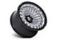 Fuel Wheels Sinister Machined with Matte Black Lip Wheel; 20x9; 1mm Offset (20-24 Jeep Gladiator JT)