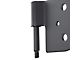 Smittybilt Half Door Hinges; Black (87-06 Jeep Wrangler YJ & TJ)