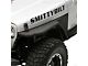 Smittybilt XRC Armor Tube Front Fenders with 3-Inch Flare; Black (97-06 Jeep Wrangler TJ)