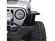 Smittybilt XRC Armor Tube Front Fenders with 3-Inch Flare; Black (97-06 Jeep Wrangler TJ)