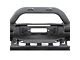 Smittybilt XRC Atlas Front Bumper with Grille Guard and Fog Light Holes; Textured Black (07-18 Jeep Wrangler JK)