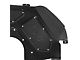 Smittybilt Aluminum Inner Fender Liners; Front (18-24 Jeep Wrangler JL)