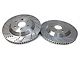 Baer BIG Claw Drilled and Slotted Rotors; Front Pair (18-24 Jeep Wrangler JL Rubicon, Sahara, Excluding 4xe & Rubicon 392)