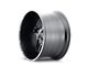 American Truxx Spurs Satin Black Milled Wheel; 24x14; -76mm Offset (18-24 Jeep Wrangler JL)