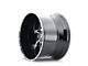 American Truxx Spyder Gloss Black Machined Wheel; 22x14; -76mm Offset (20-24 Jeep Gladiator JT)