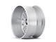 Cali Off-Road Summit Brushed Milled Wheel; 20x10; -25mm Offset (18-24 Jeep Wrangler JL)