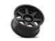 Mayhem Wheels Convoy Satin Black Wheel; 17x9; -6mm Offset (07-18 Jeep Wrangler JK)