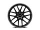 Touren TR60 Matte Black Wheel; 18x8; 40mm Offset (20-24 Jeep Gladiator JT)