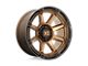 XD Titan Matte Bronze with Black Lip Wheel; 20x9; 18mm Offset (07-18 Jeep Wrangler JK)