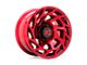 XD Onslaught Candy Red Wheel; 17x9; 0mm Offset (20-24 Jeep Gladiator JT)