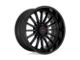 XD Whiplash Gloss Black with Gray Tint Wheel; 20x9; 0mm Offset (07-18 Jeep Wrangler JK)