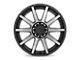 XD Outbreak Satin Black with Gray Tint Wheel; 18x9; 0mm Offset (20-24 Jeep Gladiator JT)