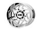 XD Fury Chrome Wheel; 20x9; 0mm Offset (20-24 Jeep Gladiator JT)