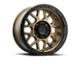 XD Grenade OR Matte Bronze with Matte Black Lip Wheel; 18x8.5; 0mm Offset (18-24 Jeep Wrangler JL)