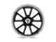 American Racing Draft Gloss Black with Diamond Cut Lip Wheel; 18x8; 0mm Offset (20-24 Jeep Gladiator JT)